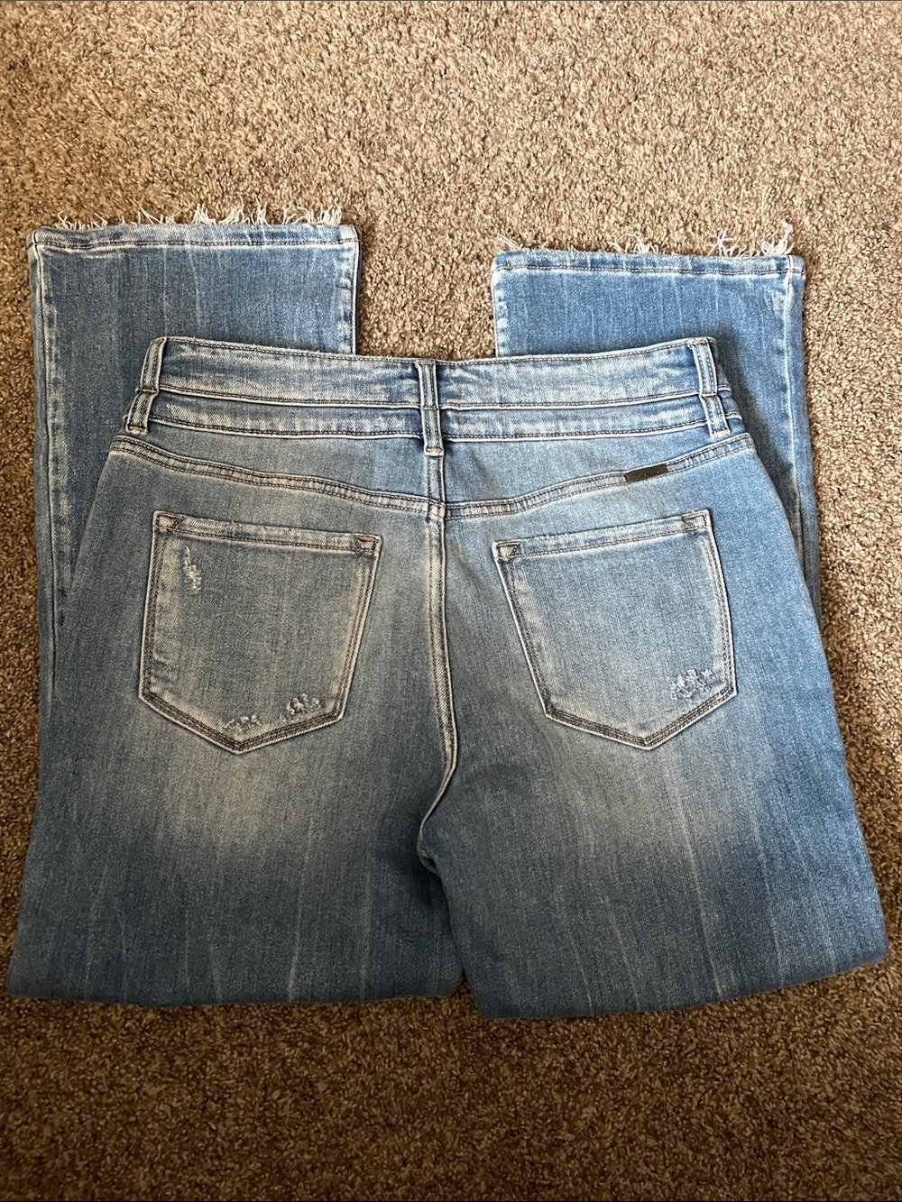 KanCan Belle High Rise Crop Bootcut Jeans - Picture 4 of 5